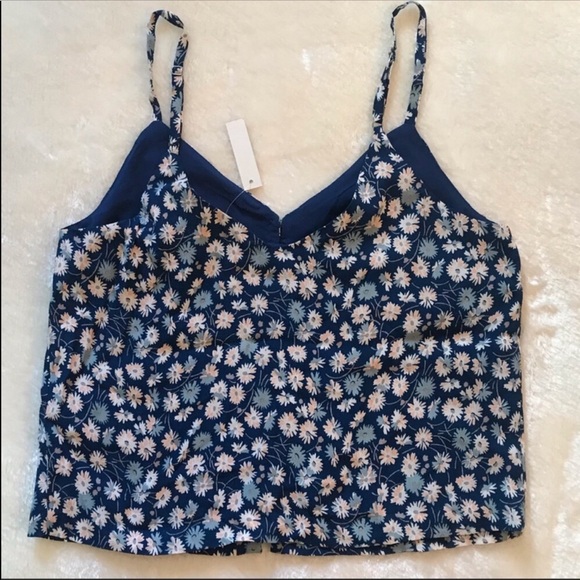 Madewell Button-Down Cami Top in French Floral - Picture 5 of 5